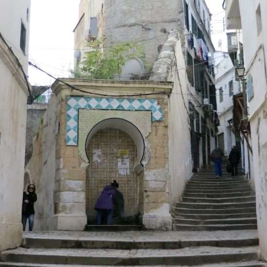 Fountain inside Algiers Kasbah, UNESCO World Heritage Site
