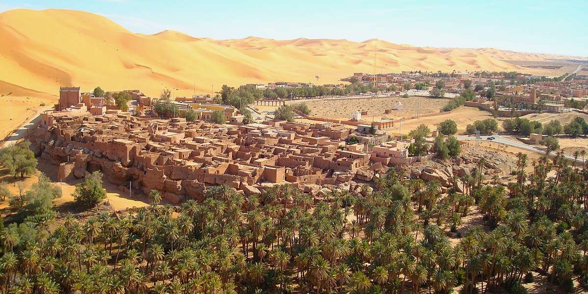Ksar & Oasis in Taghit