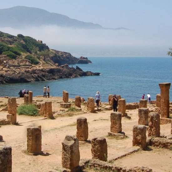 View of Tipasa Roman Ruins