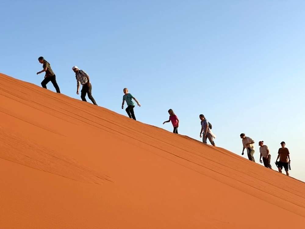 The novelty and beauty of Algeria constantly made my jaw drop. Nothing compares to the rolling red Sahara sand dunes contrasting the striking blue sky or the salty Mediterranean breeze as you overlook Algiers; many moments made me feel like discovering I was discovering rare treasures.