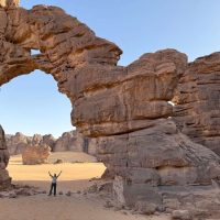 Julie at Tassil - Algeria and Tunisia Tour in May 2025